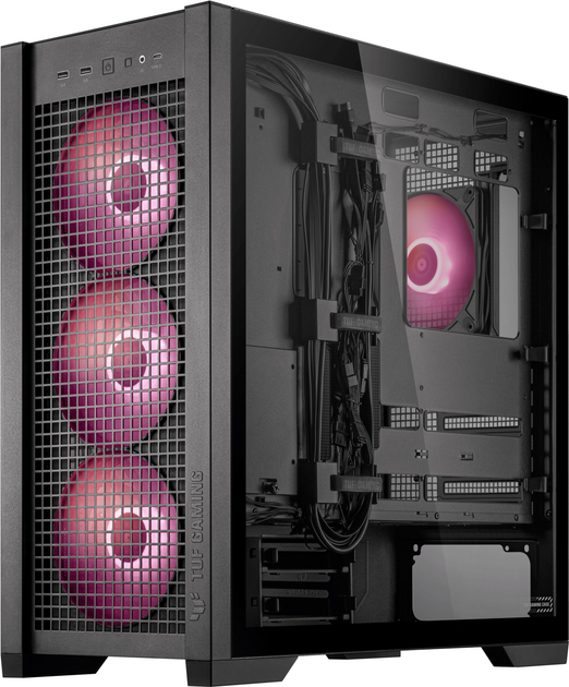 Корпус ASUS TUF GAMING GT302 TG ARGB BLACK - изображение 8