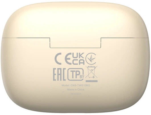 Słuchawki Canyon OnGo TWS-10 ANC ENC Beige (CNS-TWS10BG) - obraz 7