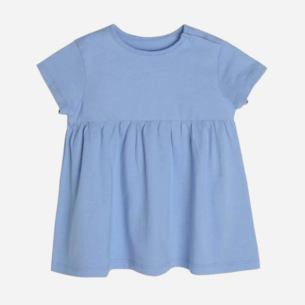 Дитяча літня сукня для дівчинки Cool Club CCG2401844 74 см Блакитна (5903977203496) - зображення 1