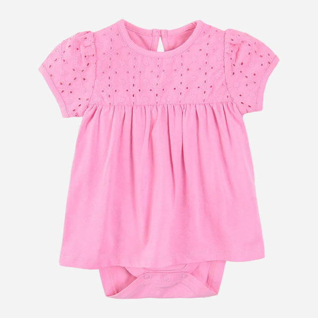 Дитяча літня сукня для дівчинки Cool Club CCG2402071 80 см Рожева (5903977255945) - зображення 1