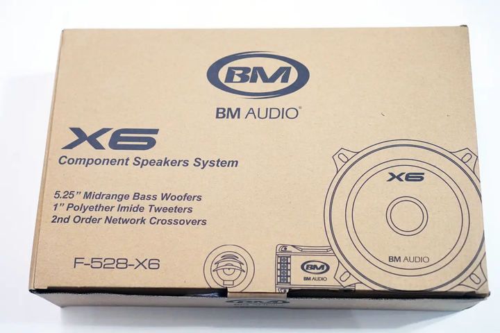 Автоакустика 5" (13 см) 200W 2-х смугові колонки круги динаміки BOSCHMANN BM Audio F-528-X6 - Фото 6 Автоакустика 5" (13 см) 200W 2-х смугові колонки круги динаміки BOSCHMANN BM Audio F-528-X6 - изображение 6