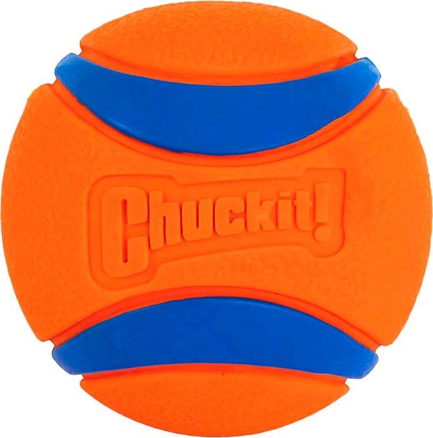 М'яч для собак Chuckit! Ultra Ball 9 см Orange and Blue (0660048002284) - зображення 1