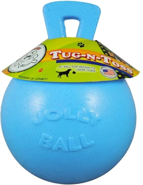 Piłka dla psów Jolly Pets Tug-N-Toss Baby Blueberry Smell 20 cm Blue (0788169408225) - obraz 1