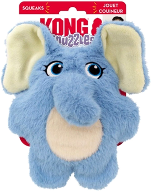 Zabawka dla psów Kong Snuzzles Kiddos Elephant 19.5 cm Grey (0035585498485) - obraz 1
