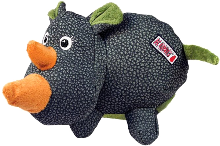 Zabawka dla psów Kong Phatz Rhino 13 cm Multicolour (0035585360447) - obraz 1
