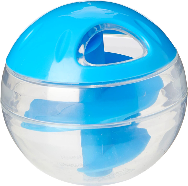 Іграшка-м'яч для ласощів для котів Catit Cat Treat Ball 8 см Blue (0022517512821) - зображення 1