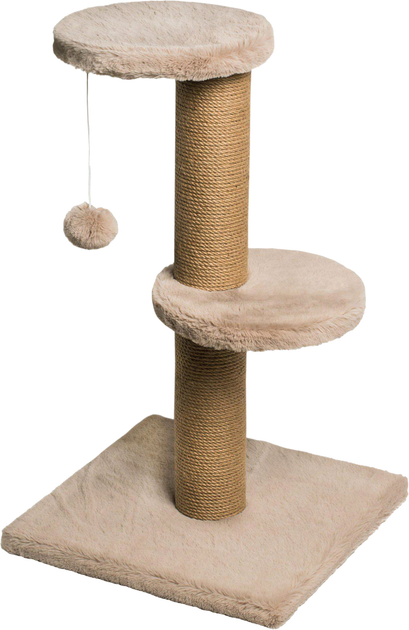 Drapak dla kotów Ozami Scratching Pole Z14 67 cm Beige (7330002051827) - obraz 1