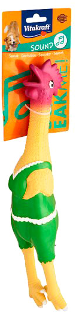 Іграшка для собак Vitakraft Chicken Latex Large 39 см Multicolour (4008239592675) - зображення 1