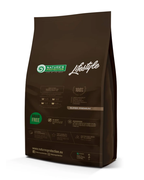 Сухий беззерновий корм для кошенят з лососем Lifestyle Grain Free Salmon Kitten 7кг - зображення 2