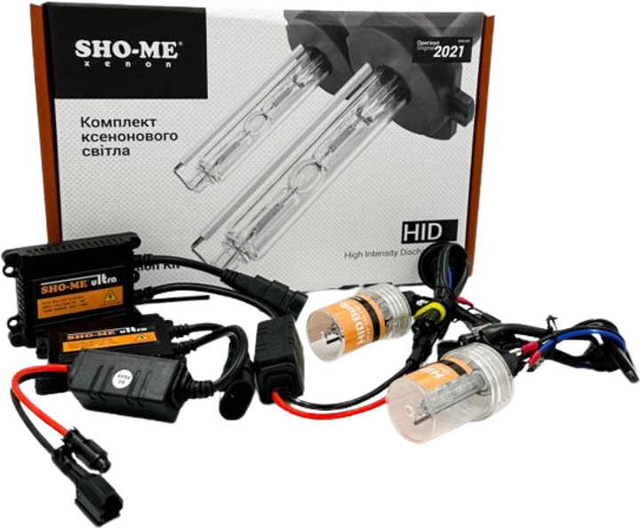 Акція на Комплект ксенону Sho-Me H11 4300К Infolight +50% (Н11 4.3К S-M I 50) від Rozetka