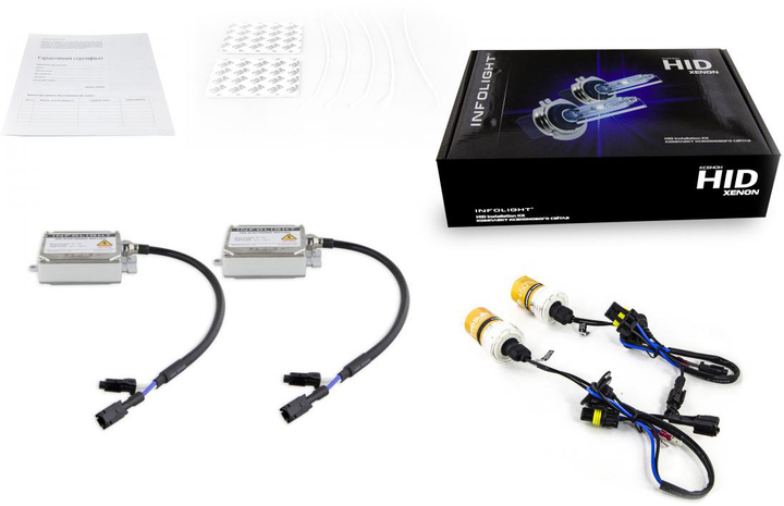 Комплект ксенону Infolight H3 4300К Infolight +50% (H3 4.3K I 50) від Rozetka на платформі USKIDKA Акція на Комплект ксенону Infolight H3 4300К Infolight +50% (H3 4.3K I 50) від Rozetka