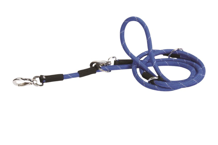 Світловідбивний повідець для собак Camon Синій 10 x 2000 мм (8019808163109) - зображення 1