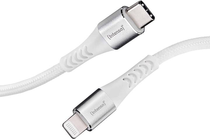 Kabel Intenso USB Type-C - Apple Lightning 1.5 m White (7902002) - obraz 1