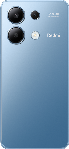 Smartfon Xiaomi Redmi Note 13 4G 6/128GB Ice Blue (MZB0FZ0EU) - obraz 3