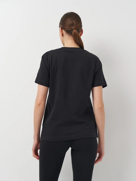 Футболка бавовняна довга жіноча New Balance Sport Essentials Jersey Logo WT41502 M Чорна (197375382968) - зображення 2