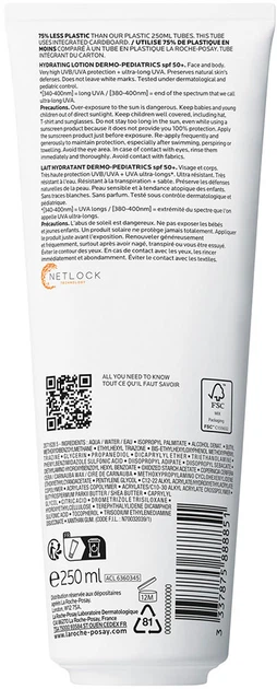 Mleczko przeciwsłoneczne La Roche-Posay Anthelios Dermo Pediatrics Milk SPF50+ 250 ml (3337875888851) - obraz 2