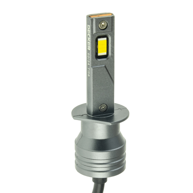 Лампа світлодіодна для фар DECKER LED PL-05 H1 5000K 7000 LM 30W 2шт комплект - зображення 2