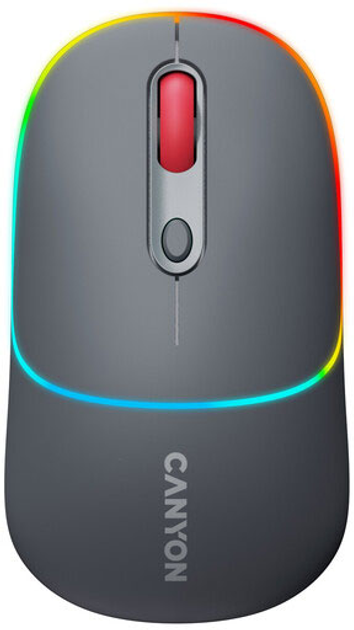 Мышь Canyon MW-22 Dual Band RGB Wireless Dark Grey (CNS-CMSW22DG) - изображение 1