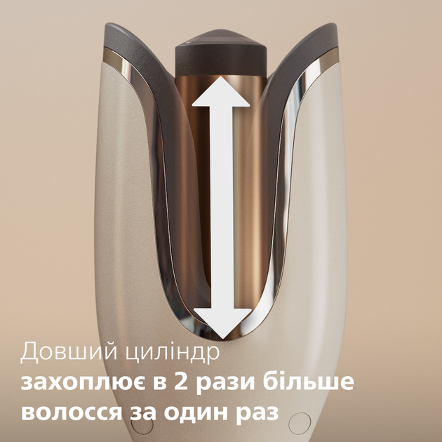Стайлер PHILIPS BHS838/00 + Фен PHILIPS BHD829/00 + Автостайлер PHILIPS BHB887/00 (комплект) - зображення 16
