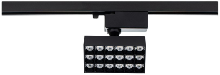 Reflektor LED DPM X-Line szynowy obrotowy 10 W 900 lm czarny (STR2-10W-B) - obraz 6