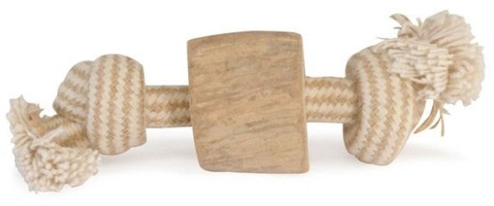 Іграшка для собак Camon Dog Rope Game With Coffe Wood 28 см (8019808226927) - зображення 2
