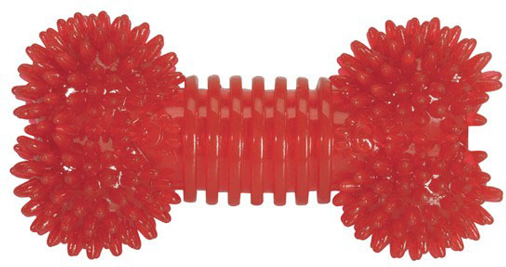 Zabawka do gryzienia dla psów Camon Kość z kolcami i dźwiękiem 16.5 cm (8019808191713) - obraz 2