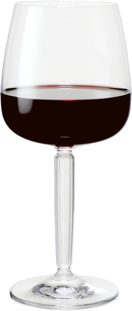Набір келихів для вина Kähler Hammershøi Red Wine Glas Clear 490 мл 2 шт (5703779186207) - зображення 2