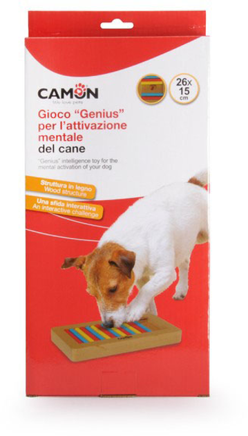 Інтерактивна іграшка для собак Camon Genius Ролики 26 х 15 см (8019808223391) - зображення 1