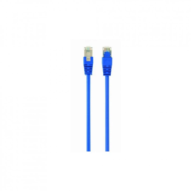 Патч-корд 0.5м FTP cat 5е CCA blue Cablexpert (PP22-0.5M/B) – фото ...