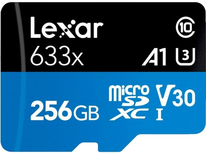 Karta pamięci Lexar High-Performance 633x microSDXC 256GB (LSDMI256BB633A) - obraz 2