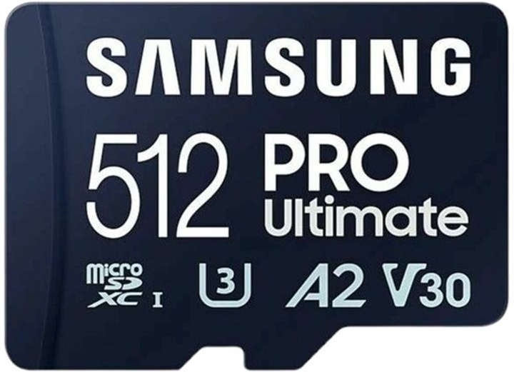 Karta pamięci Samsung PRO Ultimate microSDXC 512GB + adapter USB (8806094957242) - obraz 1