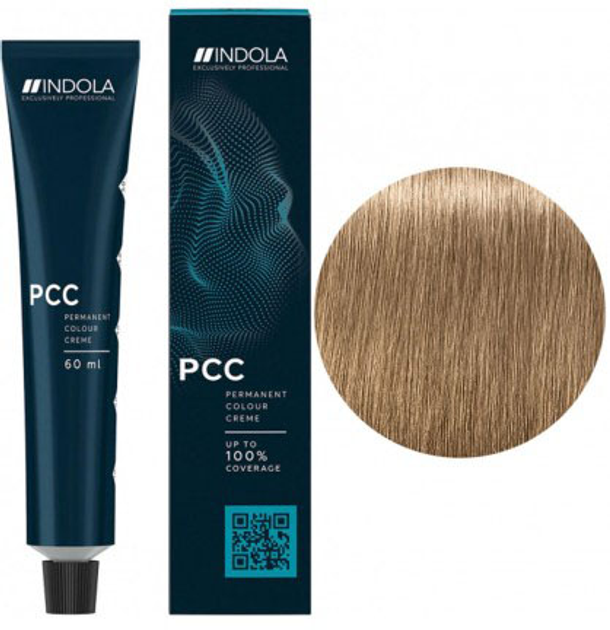 Farba do włosów bez utleniacza Indola Permanent Caring Color Pixel 8.00 Light Blonde Intense Natural 60 ml (4045787706314) - obraz 1