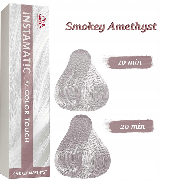 Крем-фарба для волосся без окислювача Wella Professionals Color Touch Instamatic Smokey Amethyst 60 мл (8005610545813) - зображення 2
