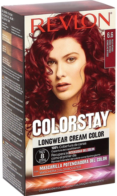Krem farba do włosów bez utleniacza Revlon Colorstay Longwear Cream Color Intense Red 6.6 165 ml (309970210625) - obraz 1