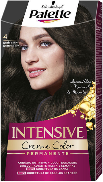 Krem farba do włosów z utleniaczem Schwarzkopf Professional Intensive Creme Color Permanente Intense Brown 4 115 ml (8410436446365) - obraz 1