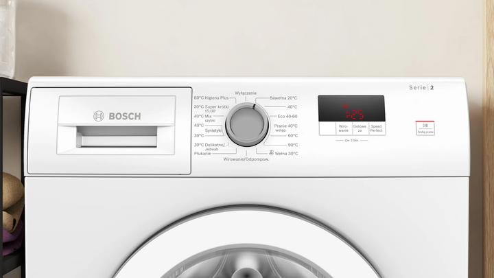 Pralka Bosch Serie 2 WAJ2407KPL - obraz 6