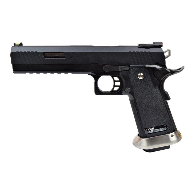 Пістолет HI-CAPA 6.0 I-REX BLACK/SILVER WE - зображення 1