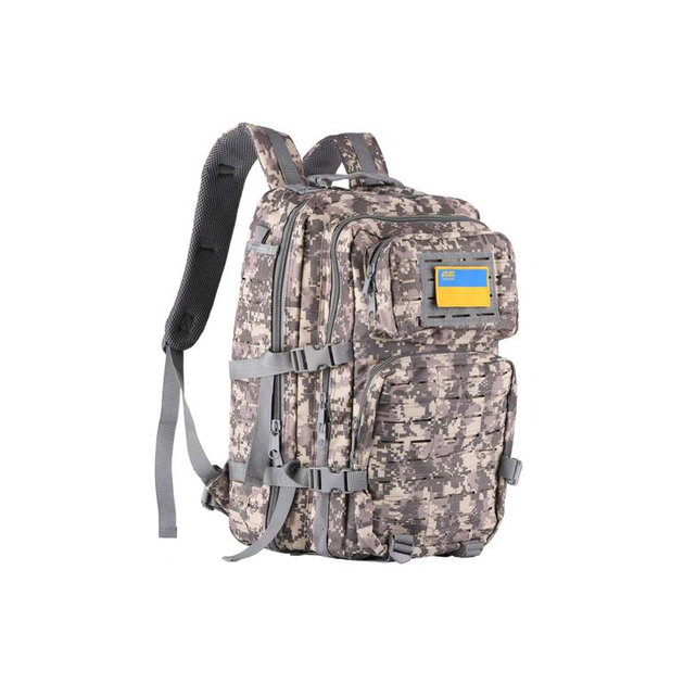 Рюкзак туристический 2E Tactical 36L Light Camouflage (2E-MILTACTBKP-Y36L-ACU) - изображение 1