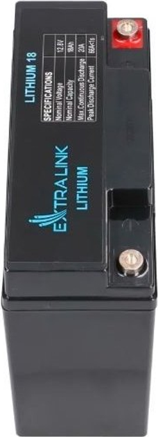 Акумуляторна батарея EXTRALINK LiFePO4 18AH 12.8V BMS EX.30417 (5905090330417) - зображення 3