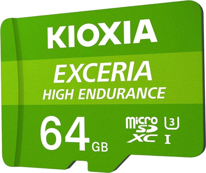 Karta pamięci Kioxia Exceria High Endurance microSDHC 64 GB (LMHE1G064GG2) - obraz 2