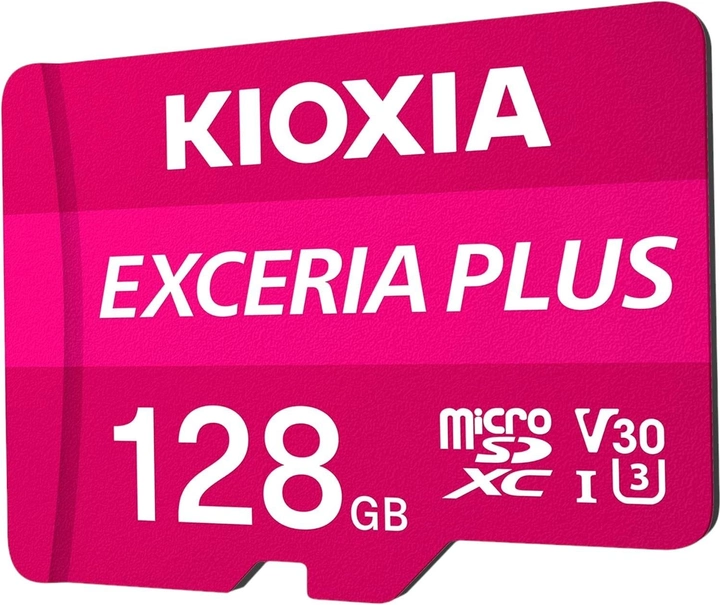Karta pamięci Kioxia Exceria Plus MicroSDXC 128 Gb Class 10 Uhs-I z adapterem (LMPL1M128GG2) - obraz 2
