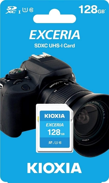 Karta pamięci Kioxia Exceria SDXC 128 Gb Clase 10 Uhs-I (LNEX1L128GG4) - obraz 2