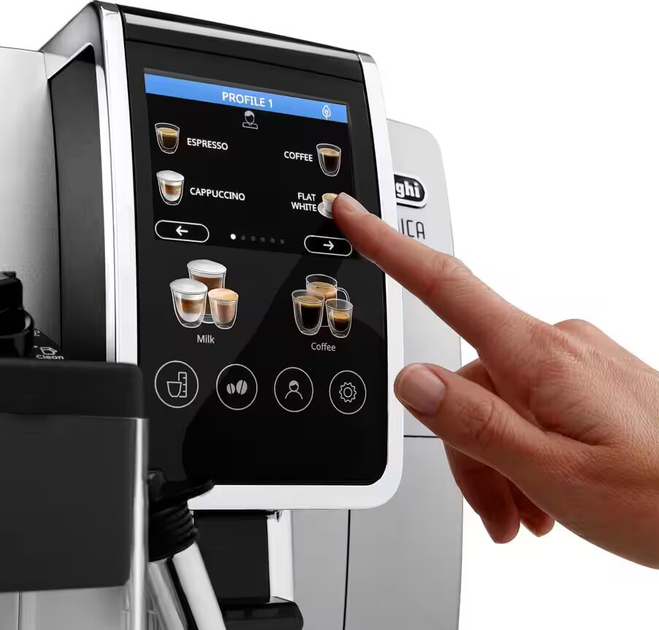 Ekspres do kawy Delonghi Dinamica Plus ECAM 380.85.SB - obraz 3