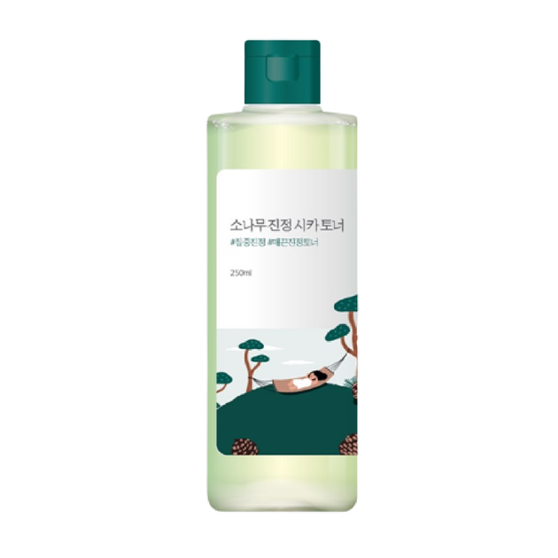 Успокаивающий тонер с экстрактом игл сосны Round Lab Pine Calming Cica Toner 250 мл - Фото 1 Успокаивающий тонер с экстрактом игл сосны Round Lab Pine Calming Cica Toner 250 мл - изображение 1