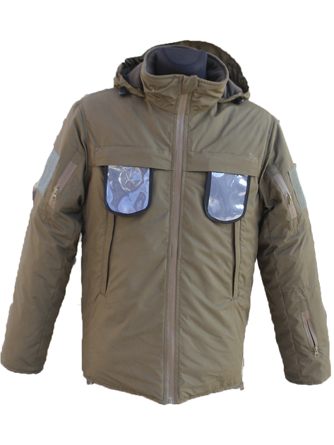 Куртка зимова тактика мембрана Pancer Protection олива (56) - зображення 2