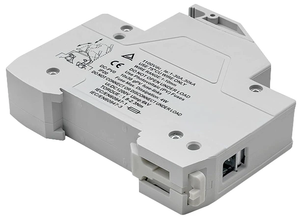 Обмежувач імпульсної перенапруги Qoltec Solar з діодом та запобіжником DC 1P 1000V 30A 10x38 (5901878525822) - зображення 8