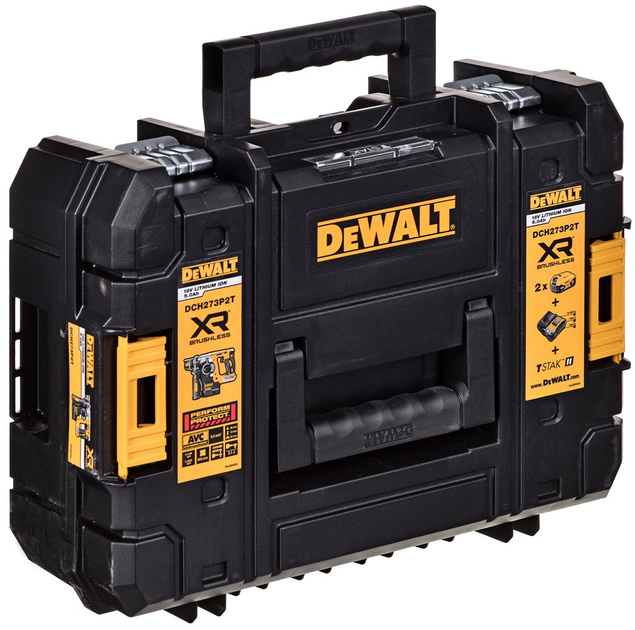 Аккумуляторный перфоратор DeWalt DCH273P2T - изображение 9