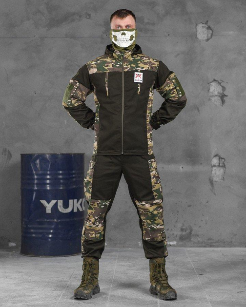 Тактичний весняний костюм Гірка S олива+мультикам (85895) - зображення 1