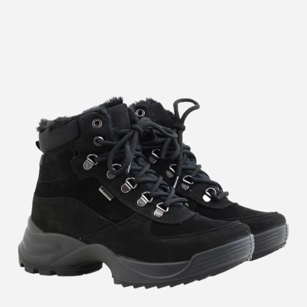 Zimowe trzewiki damskie ocieplane Imac 259468 30170/011 38 24.5 cm Czarne (2594681380363) - obraz 4