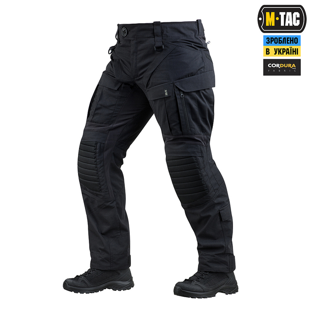 M-Tac штани Sturm Gen.II NYCO Extreme Black 32/34 - зображення 1